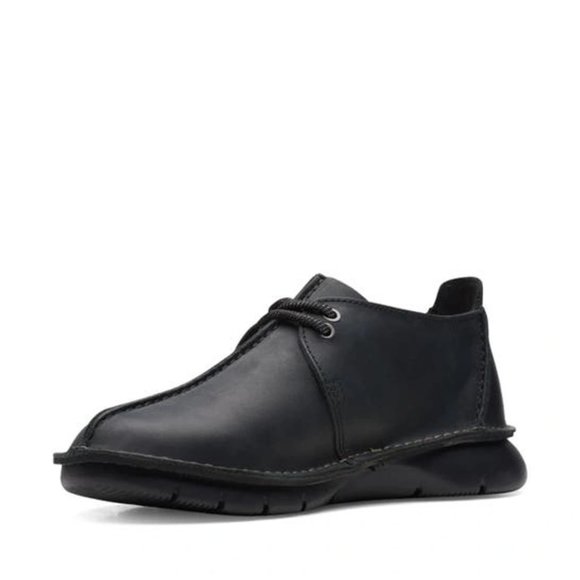 clarks colehill trek black leather main image 6